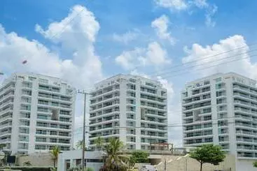 هتل آپارتمان Hermoso Penthouse Vista Al Mar