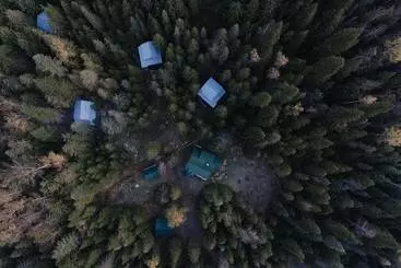 Mökkimajoitus Logden Lodge