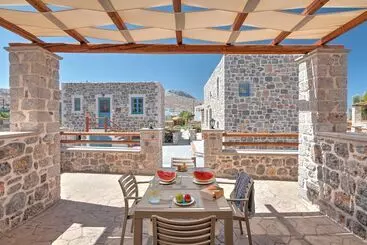 Vakantie-appartementen Pserimos Villas