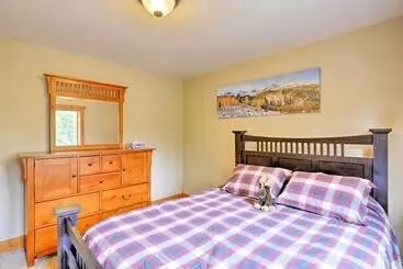 コテージ Fairplay Log Cabin W/ Deck & Incredible Mtn Views