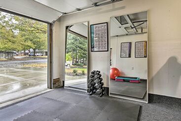 별장 Lovely Vancouver Retreat W/ Home Gym!