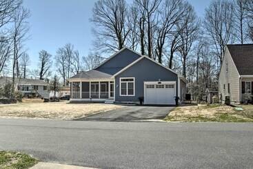 별장 Bright Lewes Abode ~ 10 Miles To Rehoboth Beach!