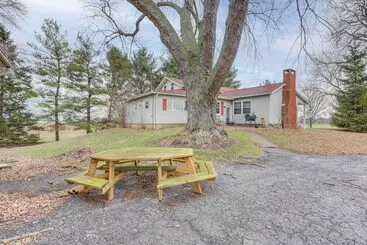 Dom wiejski Central & Private Milan Home ~ 10 Mi To Sandusky!