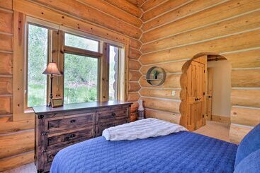بيت ريفى 22str 00506 Fairplay Log Cabin: 26 Mi To Breck!