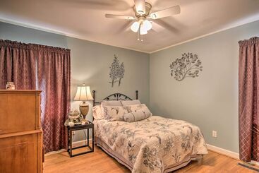 קוטג'' Quiet Lakefront Retreat W/ Boat Ramp & 2 Docks