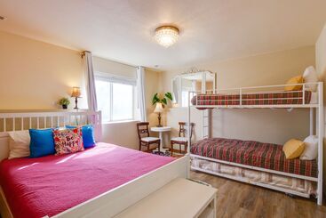 کلبه Homey Dog Friendly Retreat W/ Deck In Dtwn Frisco!