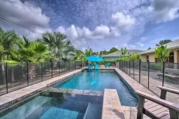コテージ Vero Beach Villa W/ Immaculate Backyard Oasis
