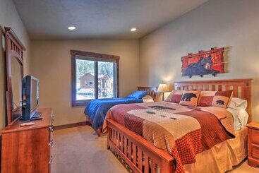 茅舍 Blue River Home W/ Hot Tub, 6 Mi To Skiing!