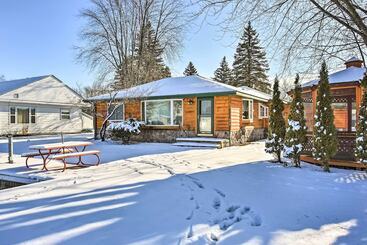 کلبه 4 Season, Waterfront Houghton Lake House W/ Dock!