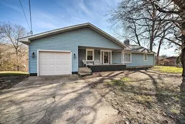 Mökkimajoitus Charming Riverfront Retreat In Monticello!