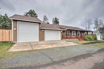 Landhus Pet Friendly Pnw Home, 1 Mi To Rockaway Beach