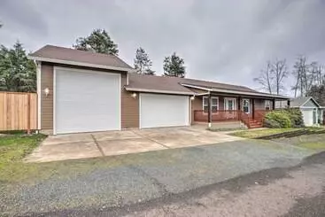 Mökkimajoitus Pet Friendly Pnw Home, 1 Mi To Rockaway Beach