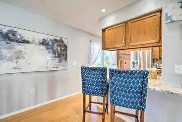 コテージ Spacious Gulf Front Hudson Home W/ Dock!