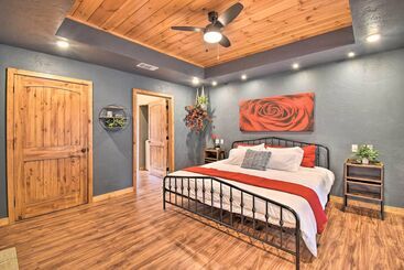 بيت ريفى Modern Broken Bow Cabin: Large Deck, Bbq & Pergola