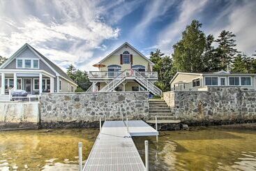 Hus på landet Waterside Haven On Milton Pond W/ Deck & Boat Dock
