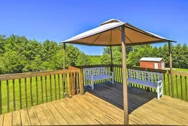 コテージ Hiwassee Home W/ Mtn + Sunset Views   Dog Ok!