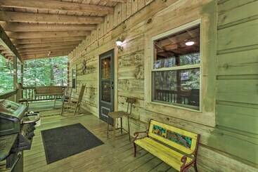 Vidéki Ház The Bird Sanctuary Fire Pit, Gas Grill & Hammock