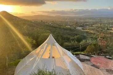 Kapselihotelli Indigo Glamping