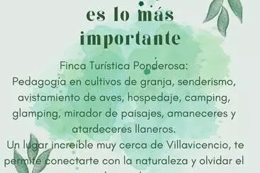 Finca Turística La Ponderosa