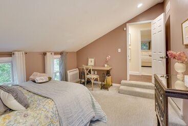 Сельский дом Upper Black Eddy Home W/ Delaware River Access!