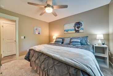 کلبه Houghton Lake Home W/ Private Dock + Kayaks!