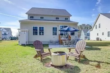 Mökkimajoitus Ocean View Home W/ Kayaks ~ 2 Mi To Bethany Beach