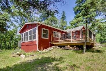 Hus på landet Waterfront Pequot Lakes Cabin: Fire Pit + Views!