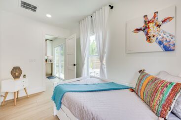 بيت ريفى St Augustine Home W/ Patio   1 Mi To Beaches!