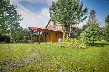 Hus på landet Luxe 14 Acre Vermont Countryside Lodge!