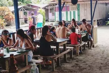 Retkeilymaja Cabañas En Playa La Barra