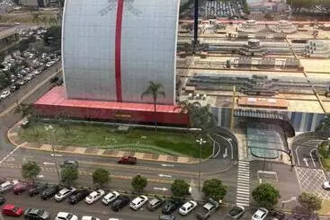 Flat Perfeito Em Frente Brasília Shopping No Cullinan Hotel ,apartamento Particular Sem Café Da Manh