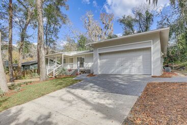 Casa Rural Sunny Gainesville Home ~ Half Mi To Uf Campus!