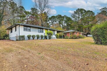 بيت ريفى Decatur Home W/ Yard, 13 Mi To Downtown Atlanta!