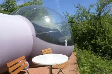Casa Rural Nuits D Y Cîmes : Nuit Insolite Bulle, Spa
