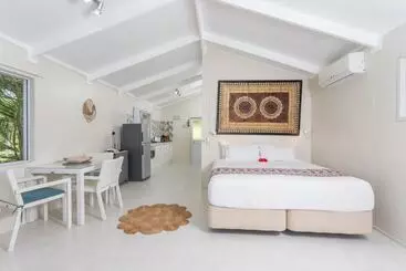 کلبه Muri Lagoon View Bungalows  Hillside Bungalow