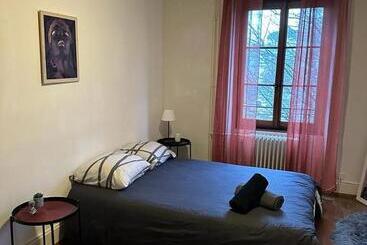 ペンション Chambre Double Montreux Centre Vue Lac