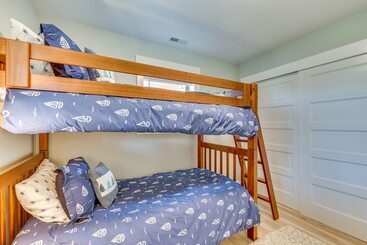 Kır Evi Atlantic Beach Home W/ Deck & Grill: Walk To Beach