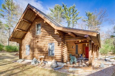 Hus på landet Merrillan Cabin W/ Fire Pit < 1 Mi To Lake Arbutus