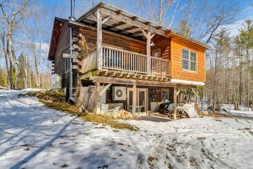 Landhus Private Bethel Cabin W/ Covered Deck: 5 Mi To Town