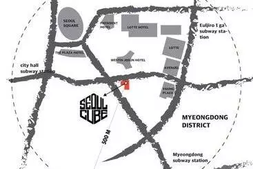 هتل کپسول Seoul Cube Myeongdong