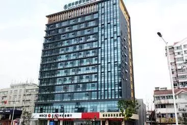 ホテル Greentree Inn Jiangsu Wuxi Jiangyin North Huancheng Road Walking Street Express