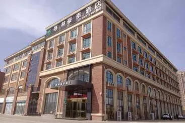 Hotelli Green Tree Inn Henan Fuzhou Municipal Government Wanhuicheng Commercial Plaza