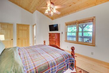 コテージ North Georgia Mountains Cabin W/ Beach Access