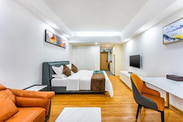 아파트호텔 Bene International Hotel Zhujiang New Town Us Consulate General Guangzhou Branch   Free Shuttle Bus