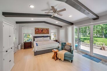 بيت ريفى Expansive Fontana Home < 2 Mi To Geneva Lake!