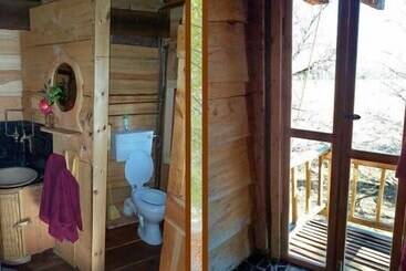 Pension (Hôtel basse catégorie) Sycamore Avenue Treehouses & Cottages Accommodation