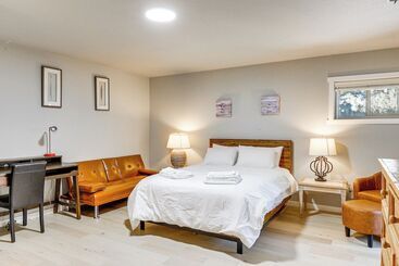 کلبه 1 Mi To Beach: Tahoe City Retreat W/ Game Room