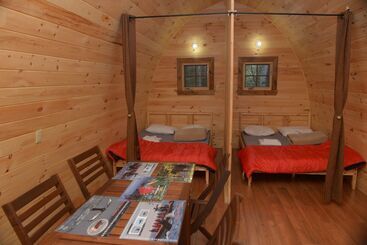 هتل Les Prets A Camper Du Camping Tadoussac