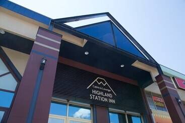 בית מלון כפרי Mt.fuji Cabin & Lounge Highland Station Inn