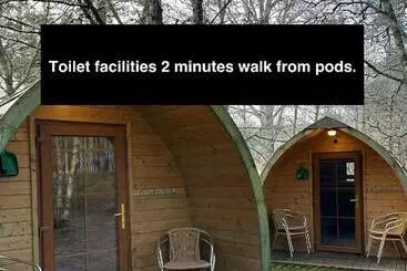 Hotel Capsulă Pine Marten Bar Glenmore Pods